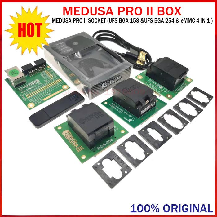 DD New Original Medusa Pro 2MEDUSA PRO II BOX Full Set UFS BGA01