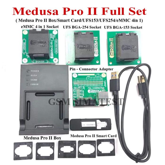 DD 2023 Medusa Pro II Full Set Medusa Pro 2 Full Set UFS 254 S