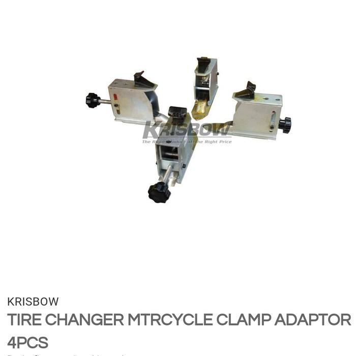 KRISBOW TIRE CHANGER MTRCYCLE CLAMP ADAPTOR 4PCS 10081151 Original