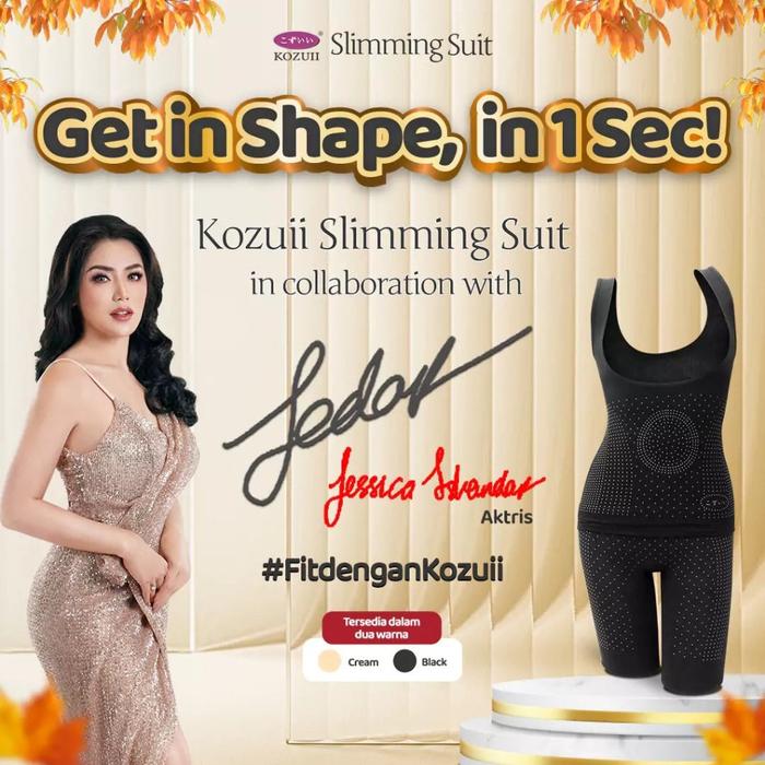 Korset! Kozui Slimming Suit 100% ASLI JACO Korset Pelangsing Model Olla Ramlan