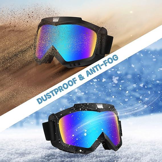 Ter Skiing Goggles Windproof Goggle for Cycling Motorcycle Winter Anti-Fog Snowboard Ski Glasses Ski