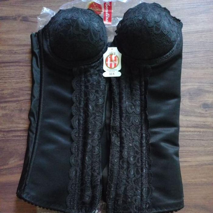 Baru!!! Longtorso Monalisa Satin Seamless/Push Up