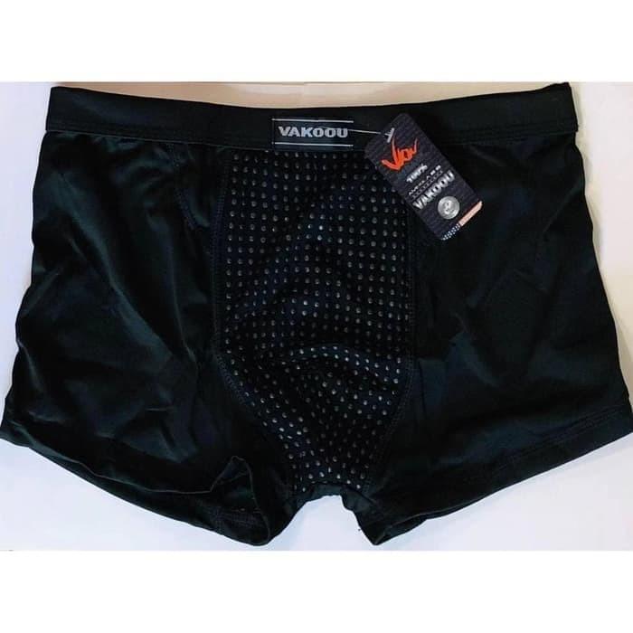 Cd Vakoou Vakou Usa Celana Dalam Magnet Boxer Fiber Kesehatan Pria Man Cowok Magic Ion Original