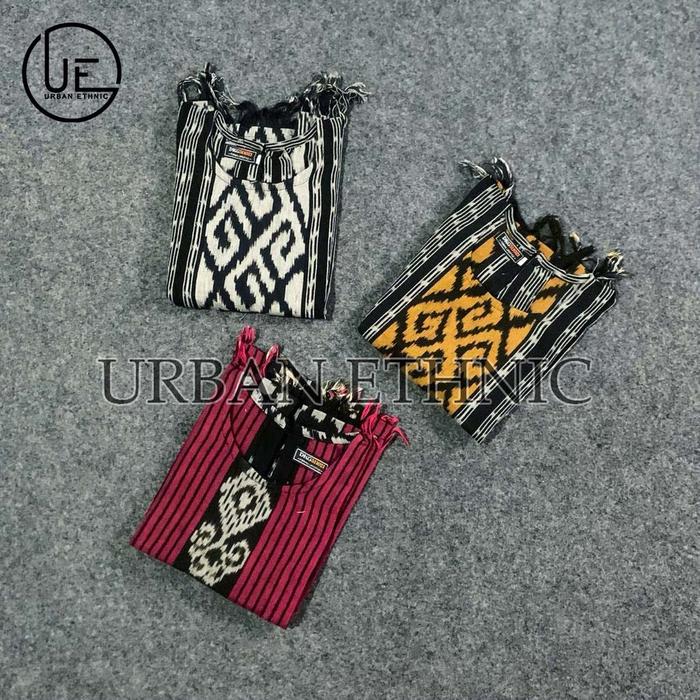 Rompi tenun troso, vest tenun ethnic, atasan pria wanita tenun, aksesories tenun, baju wanita, rompi