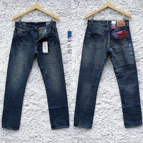 NEW Celana Jeans Pria Panjang Made In USA Original Import Quality Standar Reguler Fit Denim Selvedge