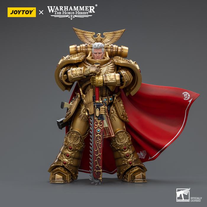 JOYTOY 40K Imperial Fists Rogal Dorn, Primarch of the Vllth Legion 1/18 Collectors Action Figures Mo