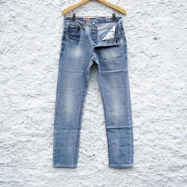 NEW LVS501 Celana Jeans Pria Selvedge Made In Japan Standar Reguler Fit Panjang Original Import Qual