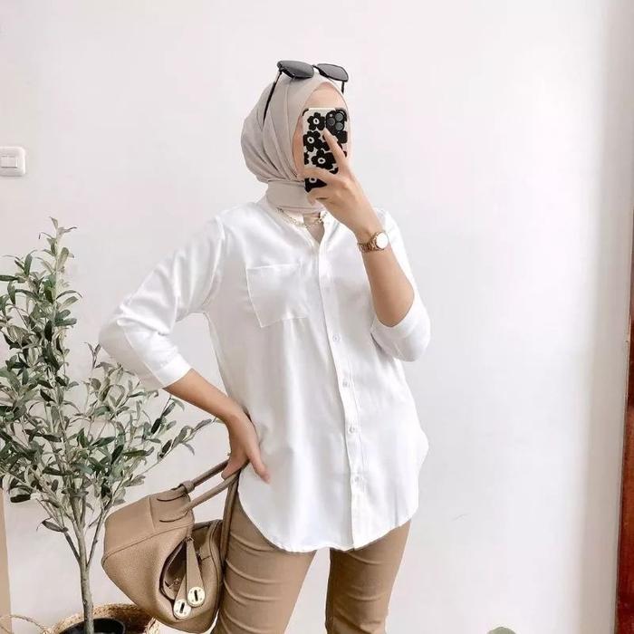 Paket grosir Kemeja Daily bahan rayon twill / Kemeja polos rayon premium / Kemeja Kerja / Kemeja kan