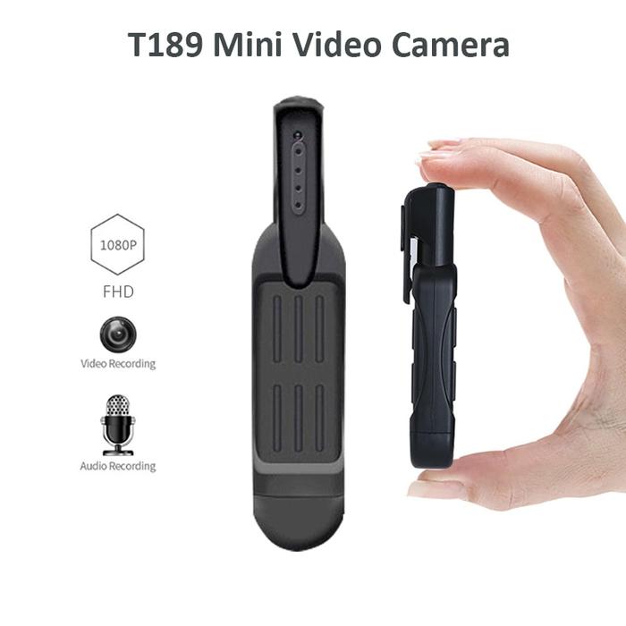 CCTV Kamera Pengintai Spy Camera Bentuk Pulpen Clip 1080P - T189 Garansi