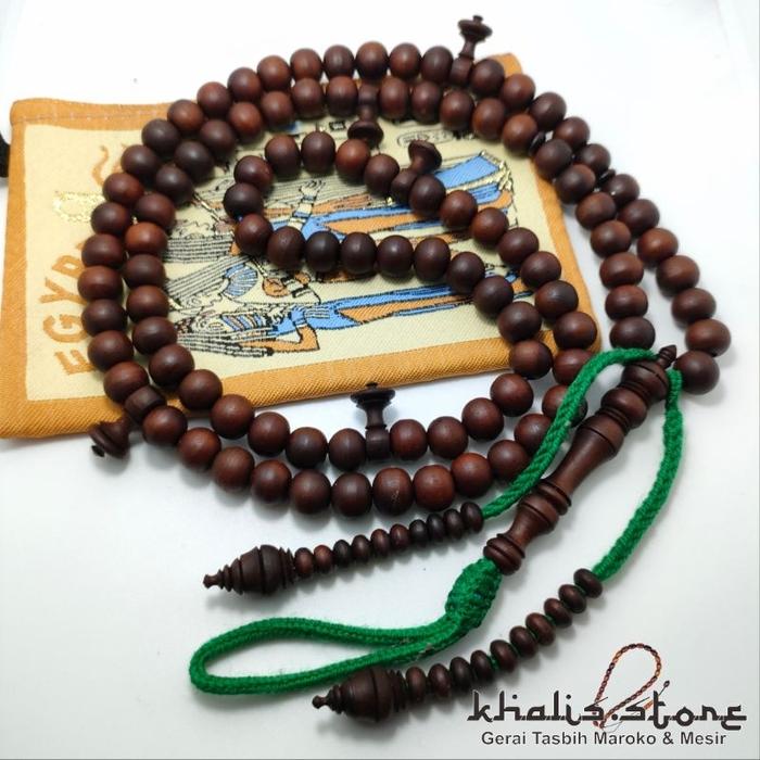 TASBIH UNAB MAROKO ORIGINAL ASLI KAYU UNNAB TASBIH