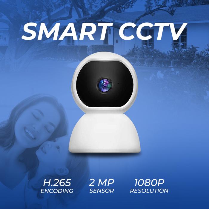 CCTV V380 Kamera WiFi Smart Camera 1080P - Q12 Garansi