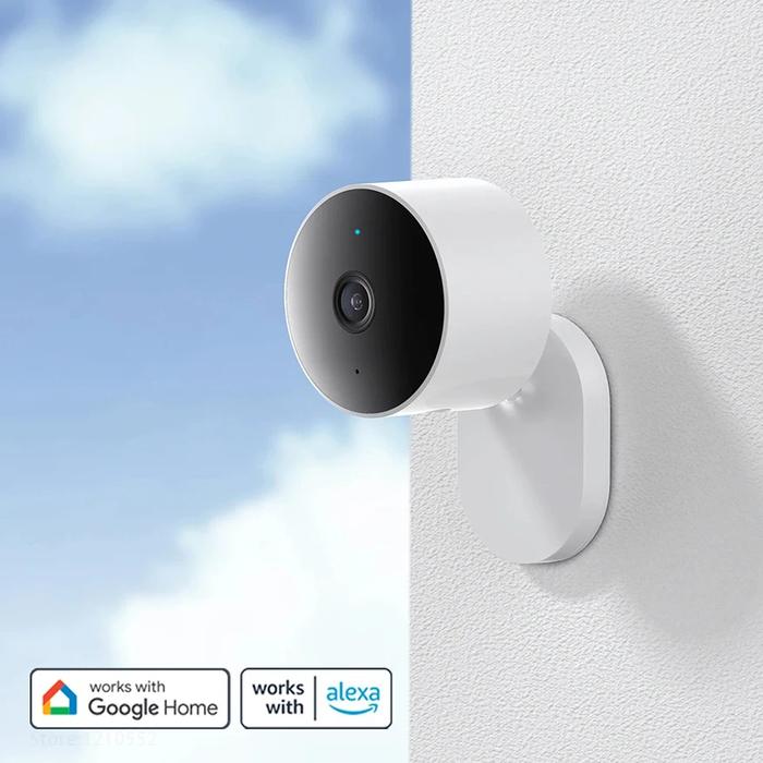 CCTV Xiaomi Kamera Outdoor Google Home Alexa High Resolution 1080P - AW200 Garansi