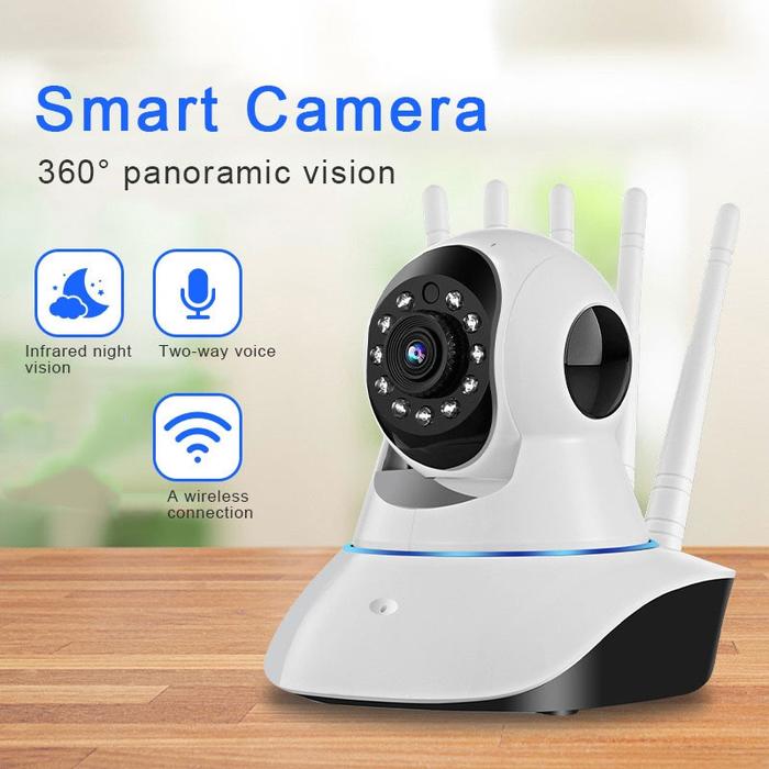CCTV Kamera WiFi PTZ Smart Camera IR Sensor 480P - Q6 Garansi