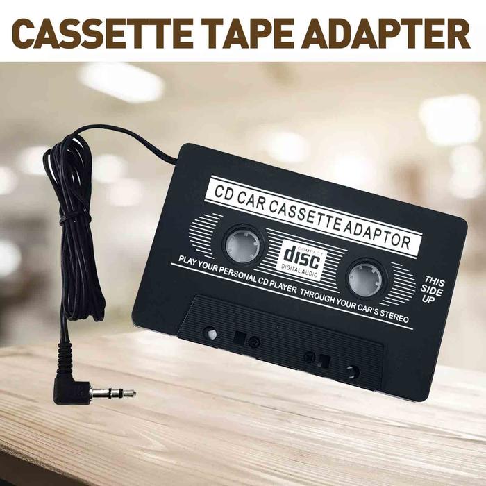 Konverter Kaset Tape Mobil ke 3.5mm - 6883 Garansi