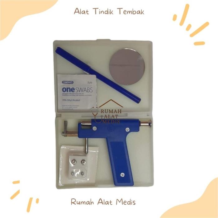 WTS- Alat Tindik Telinga Bayi / Dewasa Alat Pasang Anting / Alat Tindik Bayi Alat Tindik Giwang / Al