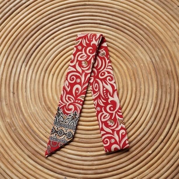 WTS- BATIK RATU - Bunga Merah - Twili Pita Syal