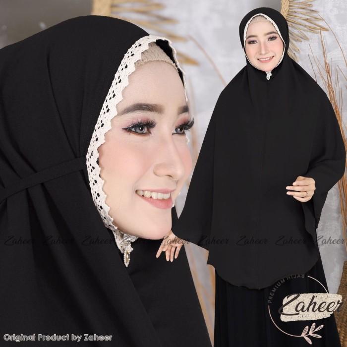 L14 jilbab instan hijab bergo tali maryam RENDA khimar non pet jumbo XXL