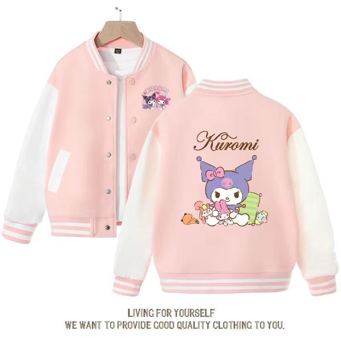 Sanrio Cinnamoroll Jacket Hello Kitty Kuromi Overcoat Woman Jacket