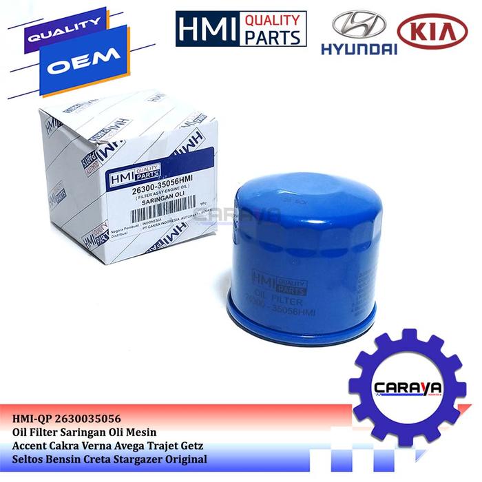 Oil Filter Saringan Oli Mesin Accent Cakra Verna Avega Trajet Getz