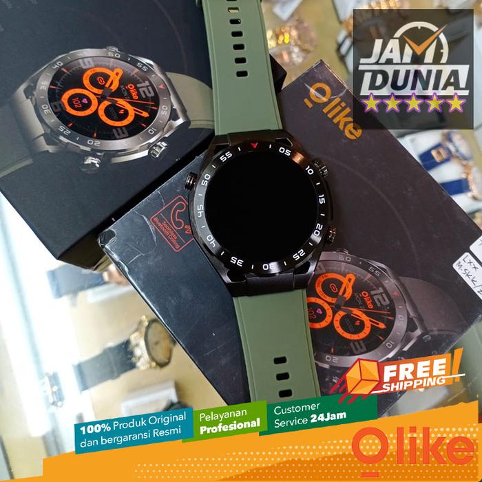 JAM TANGAN OLIKE SMARTWATCH ATLAS FM01 GREEN OLIKE SMARTWATCH MURAH