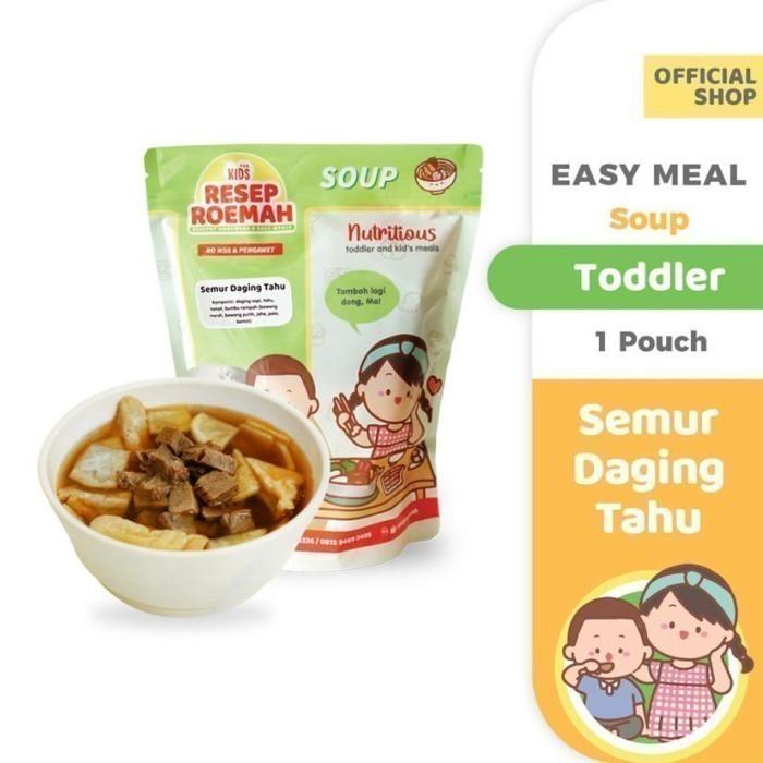 Resep Roemah / Semur Daging Tahu / kids Healthy Homemade Frozen Food / No MSG