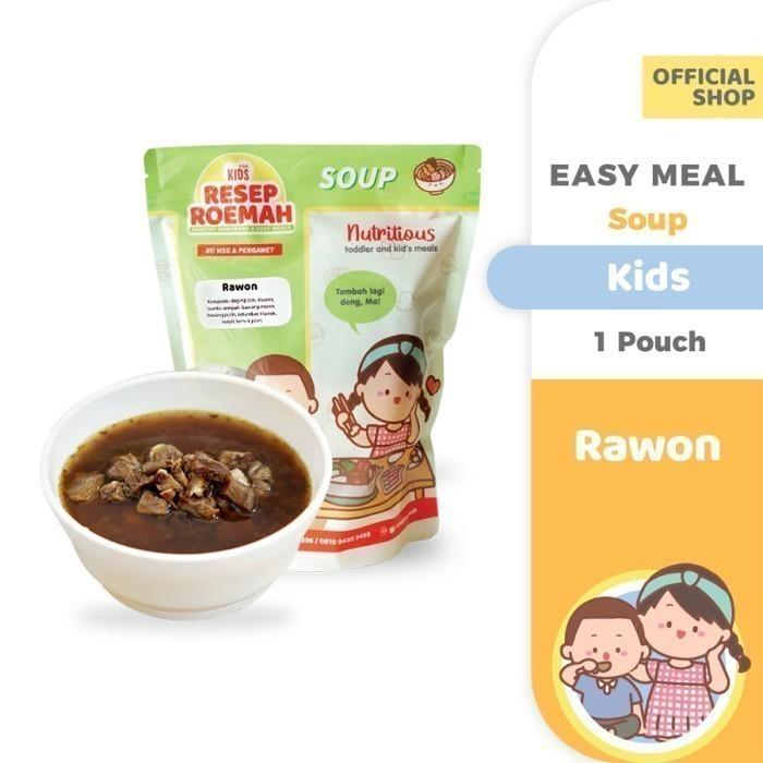 Resep Roemah / Rawon / Kids Healthy Homemade Frozen Food / No MSG