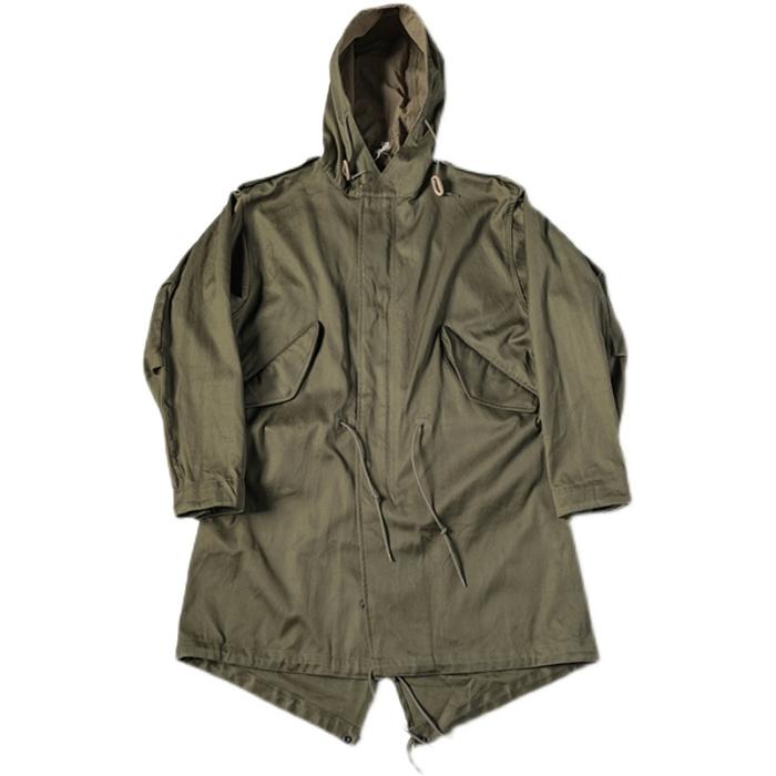 Bronson M-1951 Fishtail Parka Shell Sateen Cotton Army Type M-51 Coat