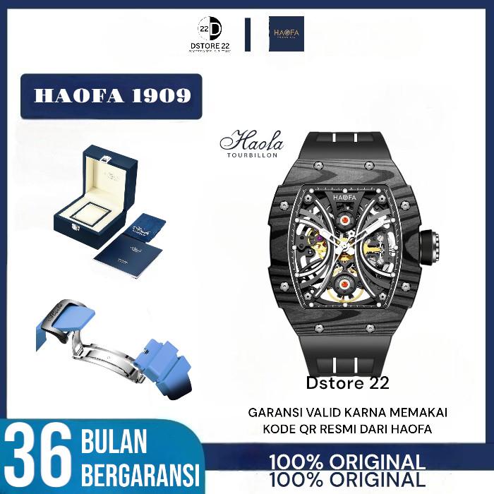 HAOFA MEN AUTOMATIC WATCH CARBON FIBER BEZEL 1909