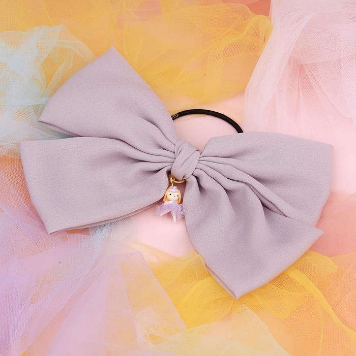 JT Swan Lake Purple Bow Hair Tie