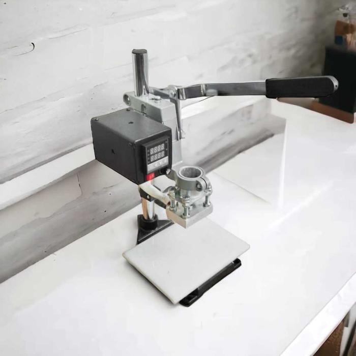 Mesin hot stamp digital foil leather free 2 foil warna gold dan silver