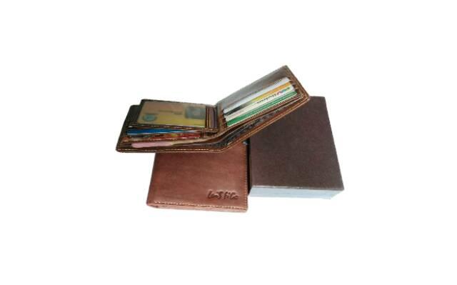Dompet pria kulit asli Luis Figo