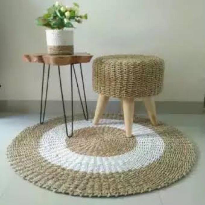 rug/ karpet seagrass natural donat