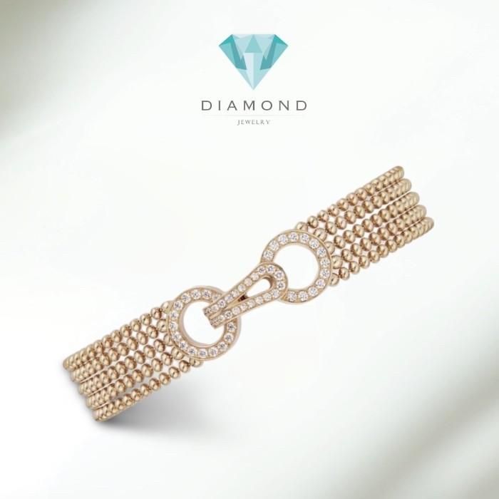 Agrave bracelet crt rose gold 18k-Diamond Jewelry MAG