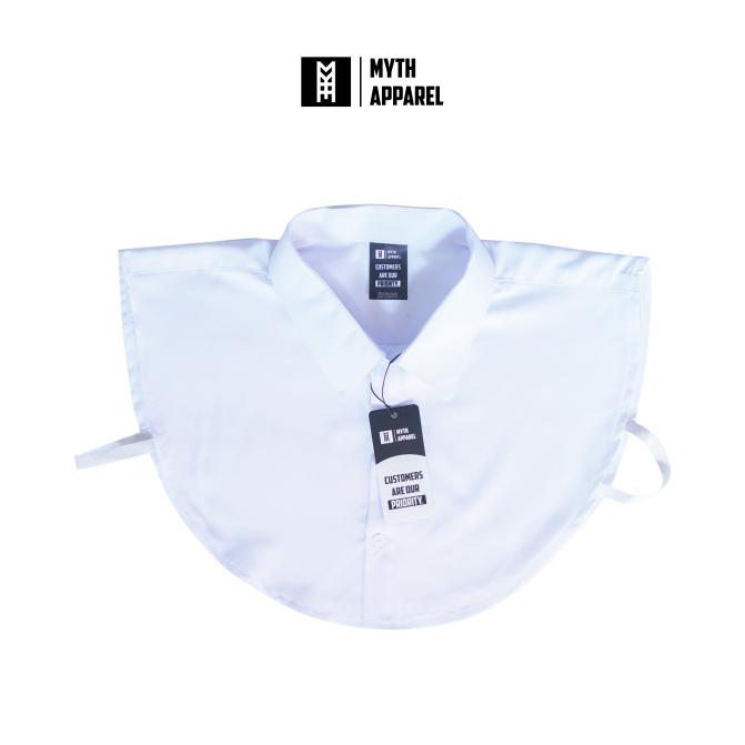 Fake Collar / Kerah Palsu All Size Pria Wanita / Putih / Myth