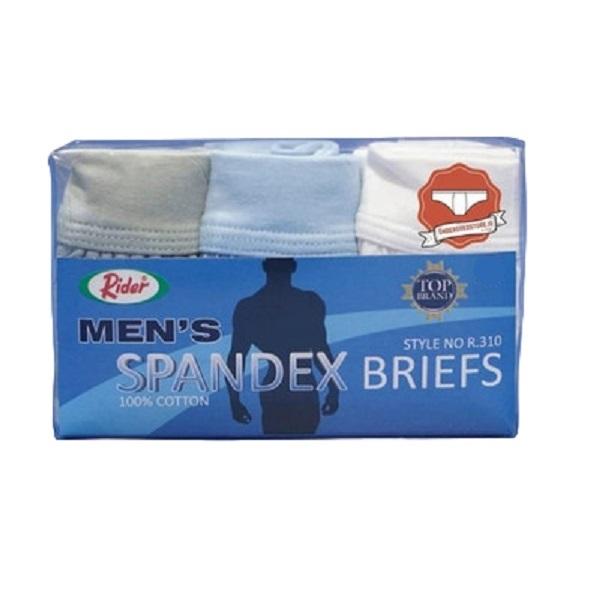 RIDER MENS BRIEF SPDX BOX 3'S R 310B XL