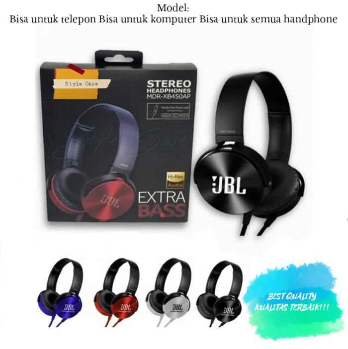 HANDSFREE EXTRA BASS headset extra bass HENSET BASS GAMING HANDSFREE BANDO FULL BAS HEADSET MURAH