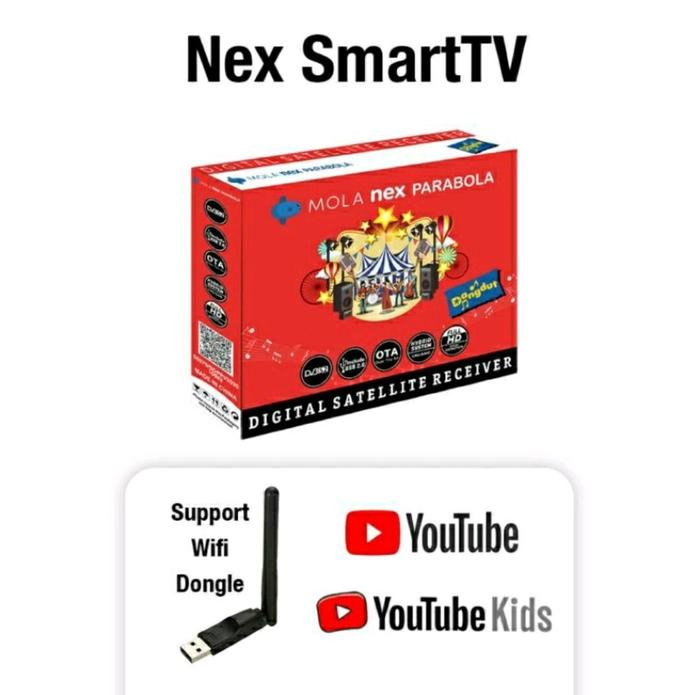RECEIVER NEX PARABOLA MERAH