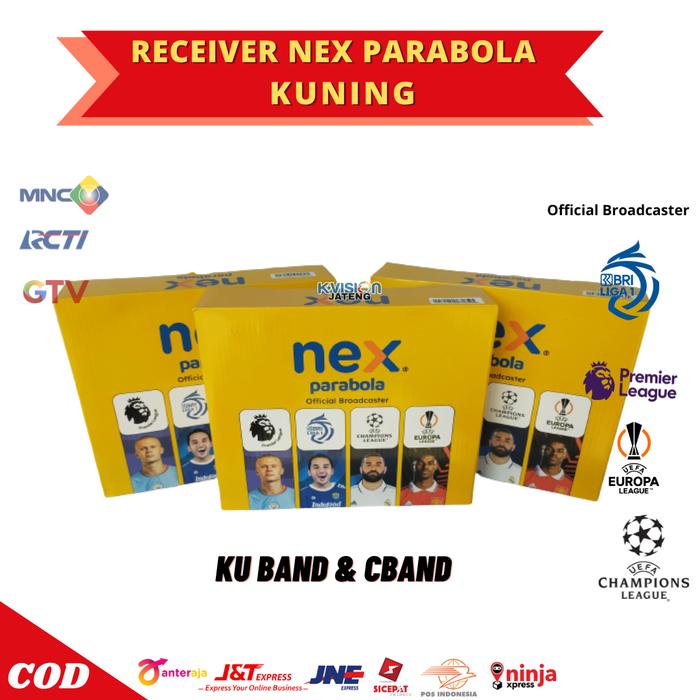 Receiver Nex Parabola  Kuning MNC GRUP Termurah Harga Grosir