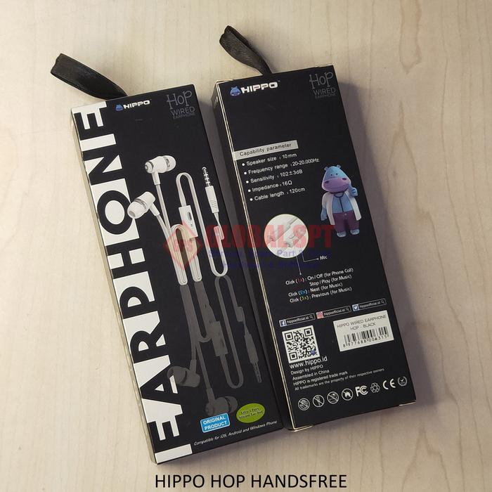 HIPPO HOP HANDSFREE / HEADSET / EARPHONE