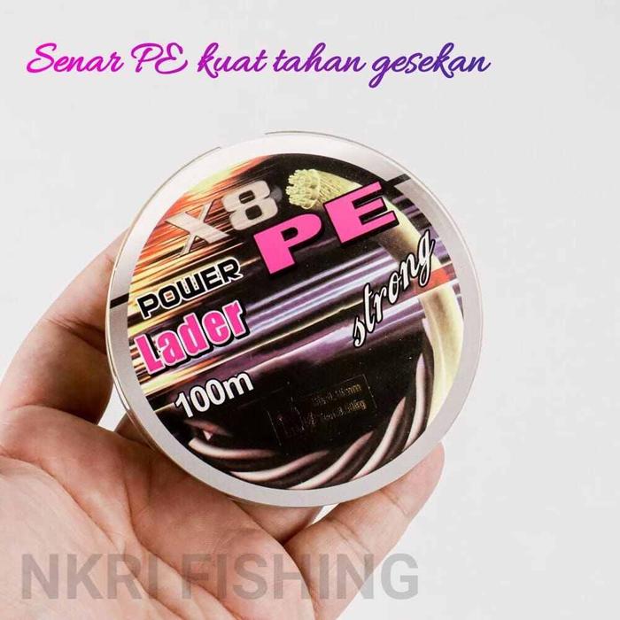 Senar PE halus X8 100meter