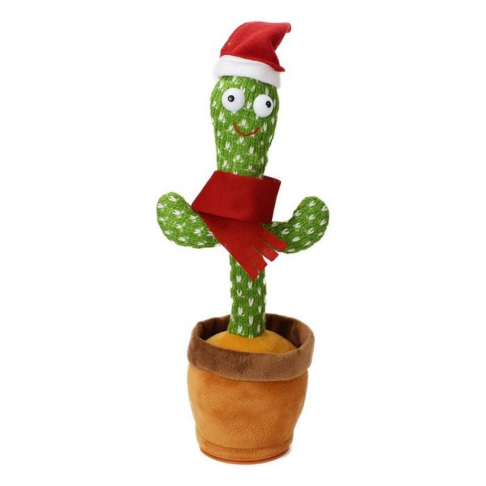AI-M179 Boneka Kaktus Goyang dan Bicara Kaktus Joget Ngomong Mainan Kaktus Bergoyang Dancing Cactus