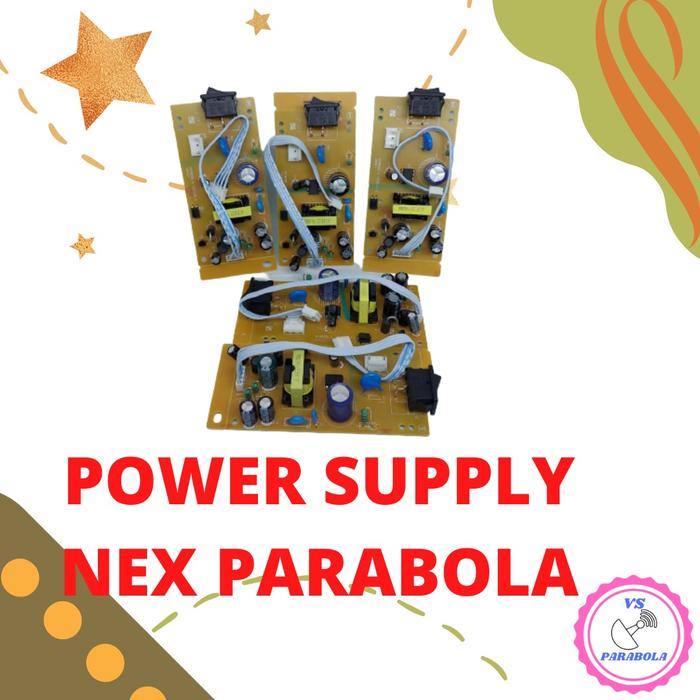 POWER SUPPLAY PSU RECEIVER NEX PARABOLA MERAH ATAU NEX GARUDA G2 KUALITAS TERBAIK