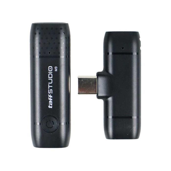 TaffSTUDIO Wireless Lavalier Lapel Microphone Live USB Type C / mik mic mikrofon microfon mikropon w