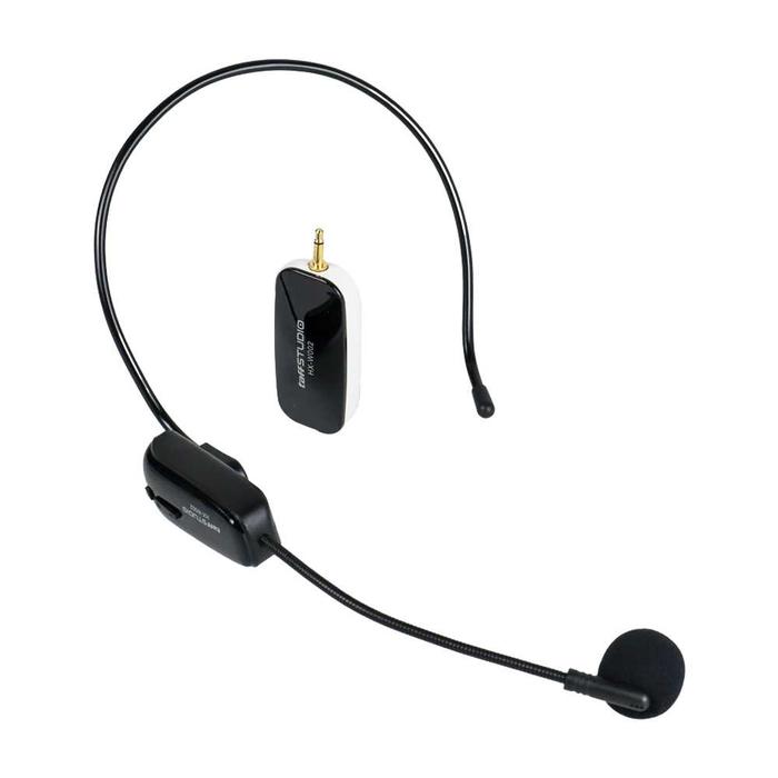 TaffSTUDIO Wireless UHF Call Center Mic with / mic mik mikrofon suara jernih youtuber suara bagus po