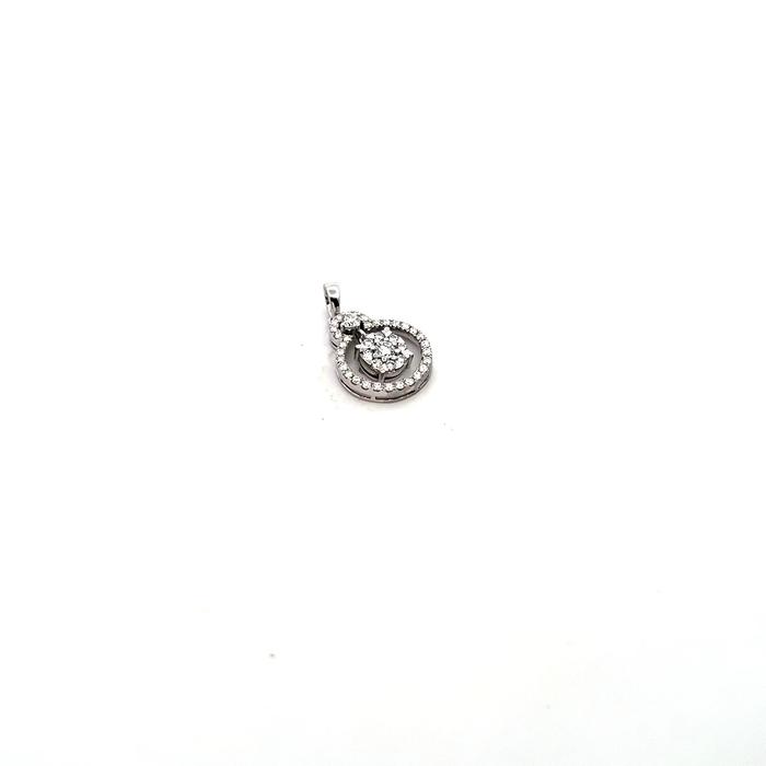 Liontin Berlian White 0.45 CT - 2 gr  [GE-923204] By Galeri 24