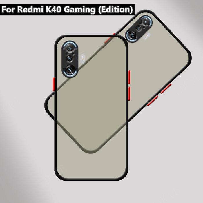 For Cover Xiaomi Redmi K40 Gaming Case For Redmi K40 Gaming Edition Capas Armor Translucent Matte Ca