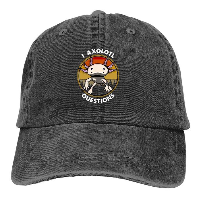 Axolotl Salamander Baseball Cap Men Hats Women Visor Protection Snapback Axolotl Lover Caps