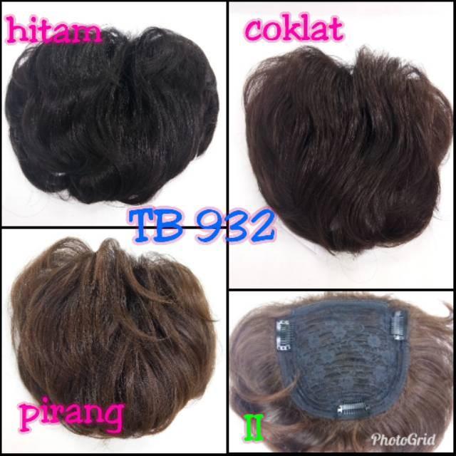 Wig Toupe 932 / Wig Penutup Kepala Botak Rambut Tipis