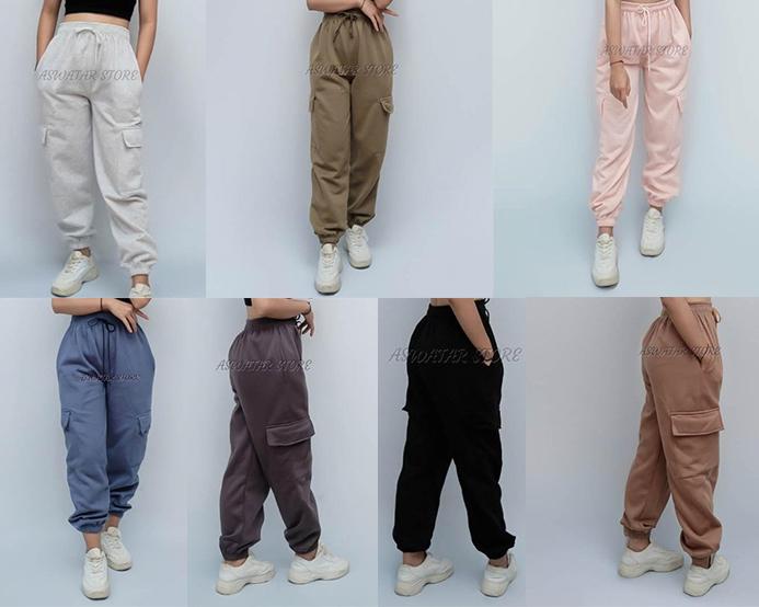 CELANA JOGGER CARGO PANJANG WANITA / cenala sweatpants cargo / celana jogger cargo wanita