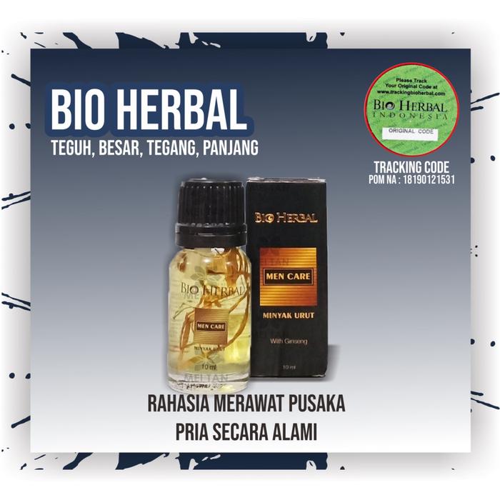 BIO HERBAL MINYAK URUT MEN CARE ORIGINAL 10ML KESEHATAN PRIA